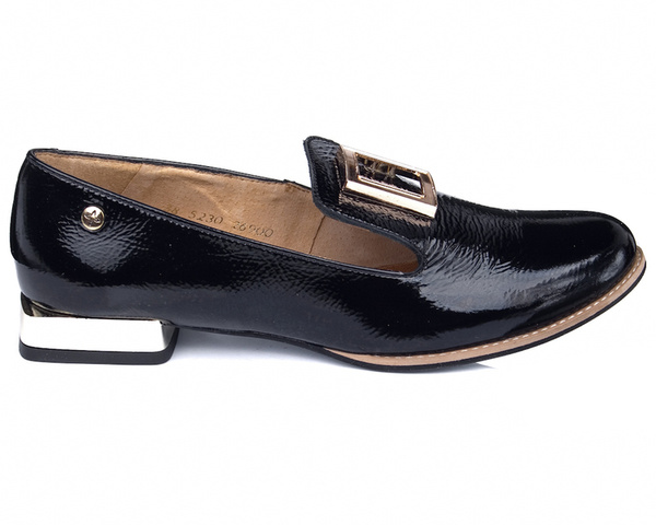 Loafersy  Maciejka 05230-01/00-5 czarny