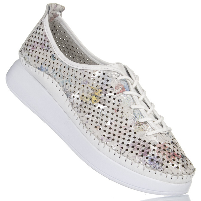 Sneakersy damskie ażurowe T. SOKOLSKI ARA 0714 flower kwiatowe