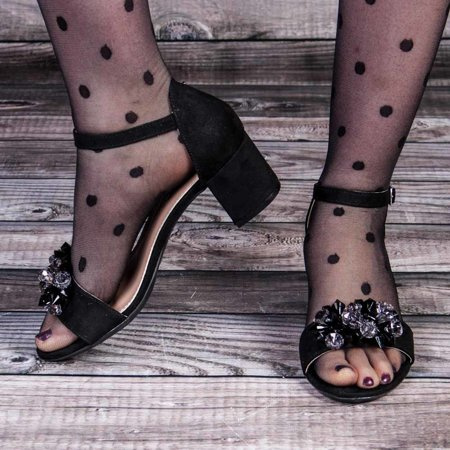 Sandały damskie Filippo DS4487/23 BK czarne