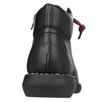 Skórzane Trzewiki damskie Maciejka P7240 czarne przejściowe na gumki