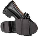 Mokasyny Filippo DP3221/22 BK BK czarne