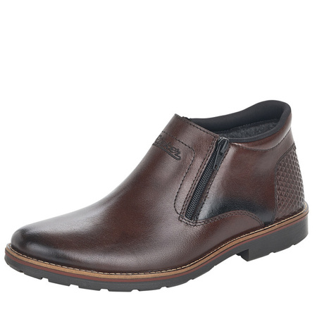 Botki Zimowe Rieker 15398-25 brown brąz