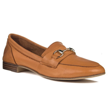 Skórzane Półbuty Venezia 2001 coconut brąz