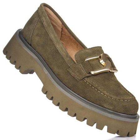 Workery damskie Filippo DP4916/23 KH khaki