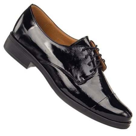 Półbuty Góral 1518 czarny naplak