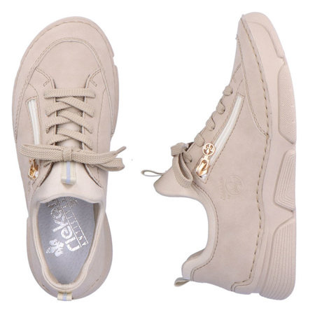 Półbuty damskie Rieker 45974-62 beige