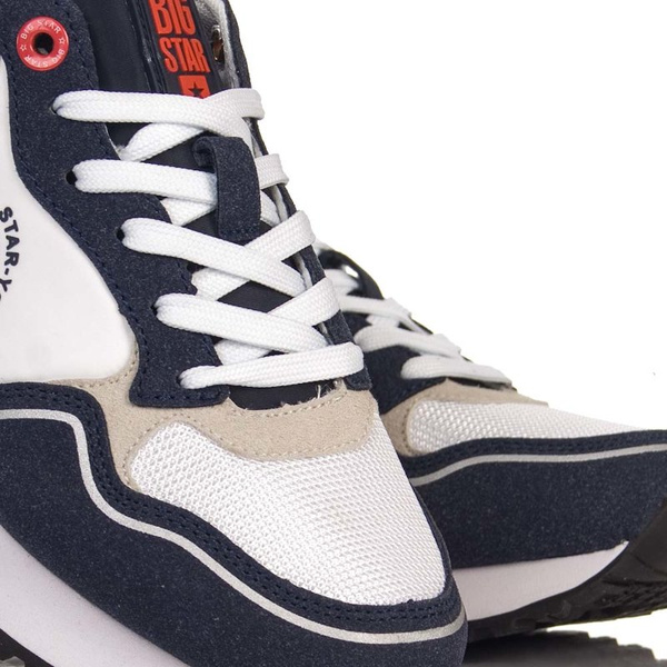 Sneakersy Big Star LL274538 biały/granat