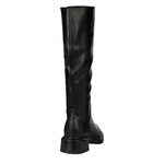 Kozaki damskie skórzane D&A by S.Barski CR52-110 black czarne