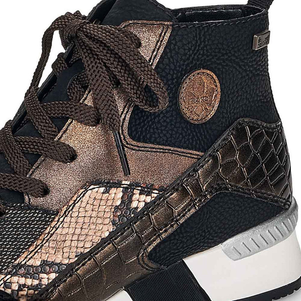 Sneakersy Rieker N7610-00 black combination