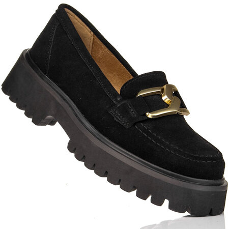 Workery damskie Filippo DP4916/23 BK czarne