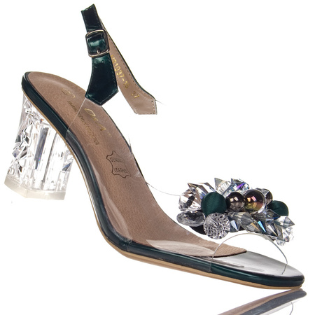 Sandałki S.Barski MR1037-16 green