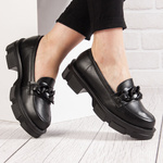 Mokasyny Filippo DP3221/22 BK BK czarne