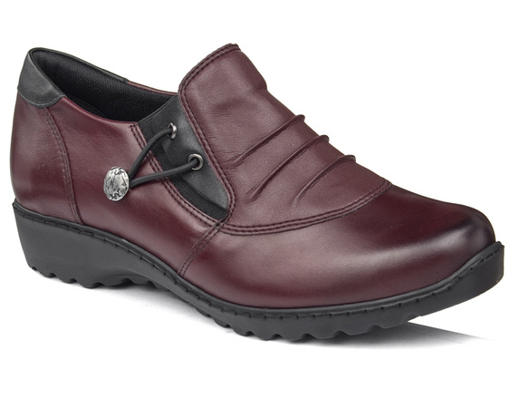 Półbuty Axel 1740 rubin + cz