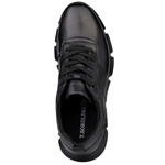 Skórzane sneakersy męskie T.Sokolski CH J25-99 BLK czarne wiązane