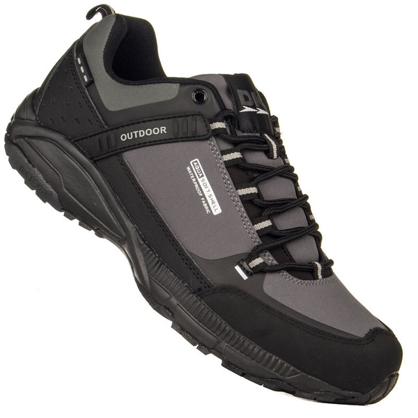 Trekking męskie DK 1096 PREDATOR low szary