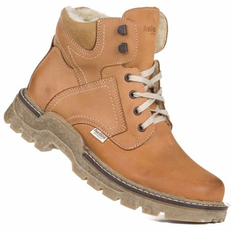 Botki męskie Helios 816 brąz