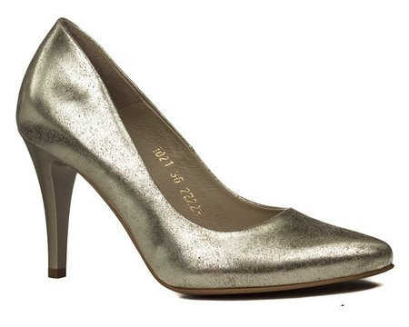 Czółenka Eska 1021/248 JASNE ZŁOTO