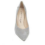 Szpilki Prestige 2035 szary zamsz