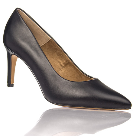 Szpilki damskie S.Oliver 22405 black skóra