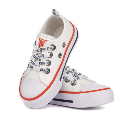 Trampki dziecięce Big Star KK374068 białe