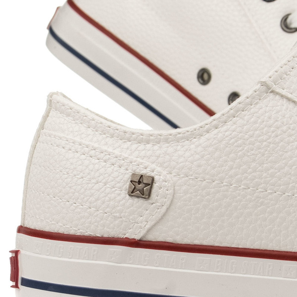 Trampki męskie Big Star II174001 białe ECO