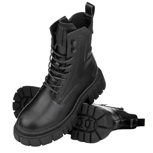 Workery damskie Big Star MM274581 czarny