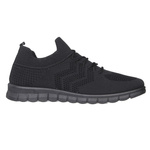 Sneakersy materiałowe damskie Potocki 16329BK czarne buty sportowe