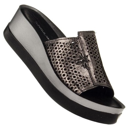 Klapki damskie T.Sokolski BK L22-320 platin