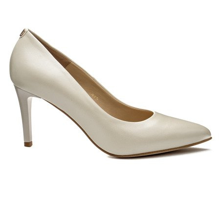 Czółenka Sala 1816/1230 BEŻ PERŁA