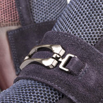 Botki damskie Maciejka 06747-23 bordo granat skórzane wygodne zimowe