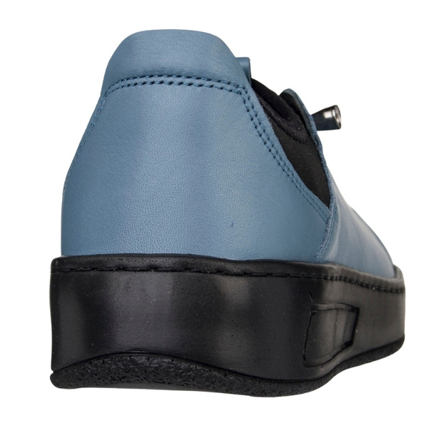 Półbuty damskie skórzane T. SOKOLSKI AMI W26-151 BLUE niebieskiE