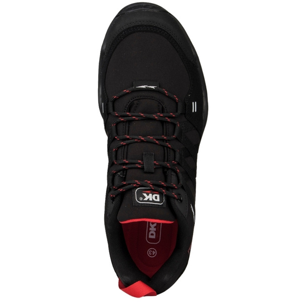 Niskie buty trekkingowe męskie DK VB17282 SWAT low czarne czerwone