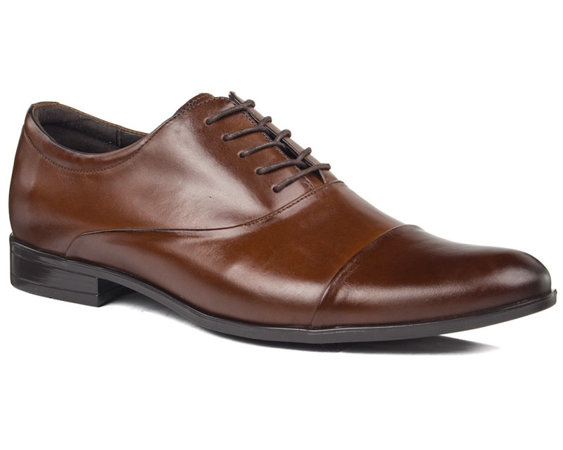 Oxfordy Simonetti by Tapi B-6918 brązowy