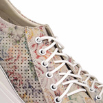 Sneakersy ażurowe Artiker 50C1839 szary