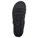 Buty Barefoot damskie na rzepy Helios 462 czarne skórzane Polskie