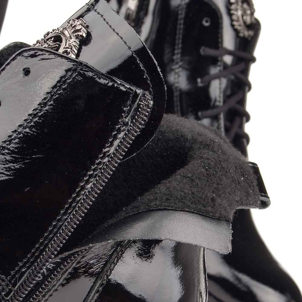 Botki damskie Nessi 62819 czarny 711