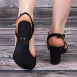 Sandałki S.Barski GD169 black czarne 