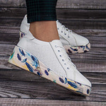 Sneakersy ażurowe Artiker 52C2153 biały