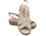 Sandały T.SOKOLSKI LIN L20-13 Beige beżowe