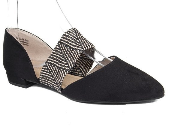 Baleriny Marco Tozzi 2-24207-26 098 black