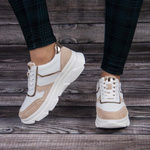 Sneakersy damskie Filippo DP4579/23 WH BE 