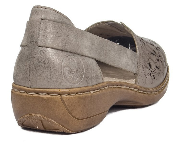 Półbuty Rieker 41356-64 beige beż