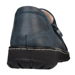 Buty na szerokie stopy damskie Potocki 90352NV półbuty ze skórzaną wkładka