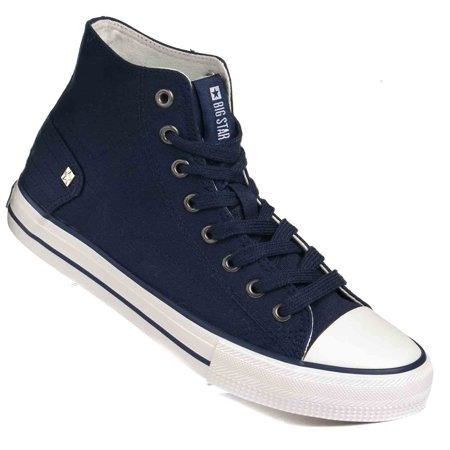 Wysokie Trampki Big Star DD274333 navy