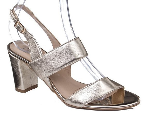 Sandały Prestige 2073OBL/N złoty lico