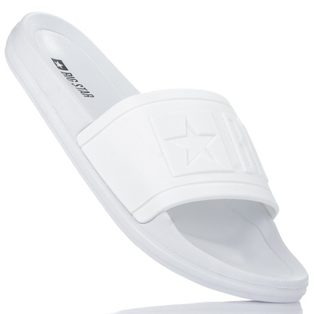 Klapki damskie Big Star DD274A268 Białe