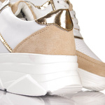 Sneakersy damskie Filippo DP4579/23 WH BE 