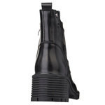 Skórzane trzewiki damskie Filippo DBT7133/25 BK czarne z motylkiem