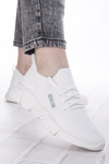 Białe sneakersy sportowe tekstylne Big Star JJ274268 white 