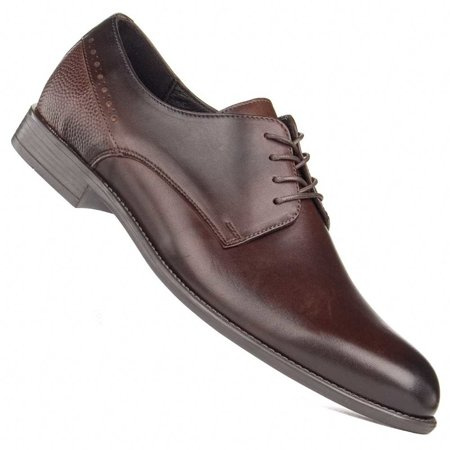Półbuty męskie wizytowe Tapi B-6853 brąz